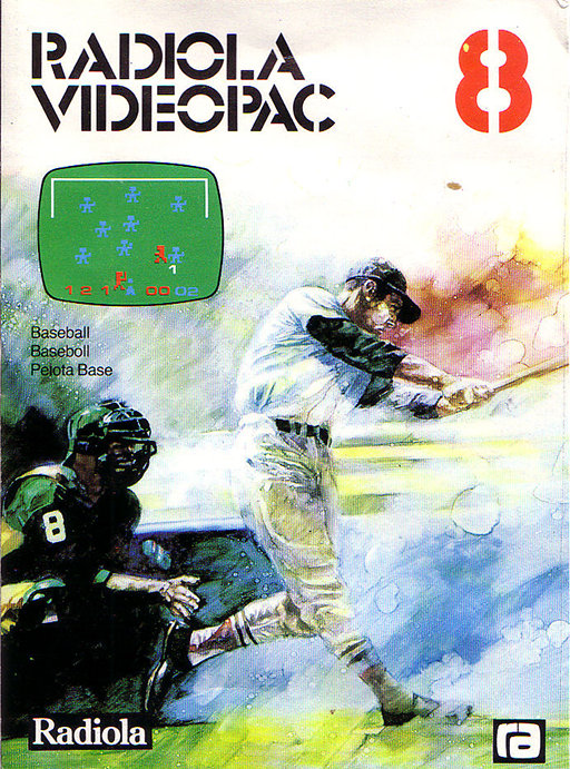 Baseball box art for Odyssey 2